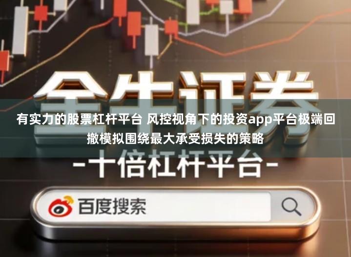 有实力的股票杠杆平台 风控视角下的投资app平台极端回撤模拟围绕最大承受损失的策略